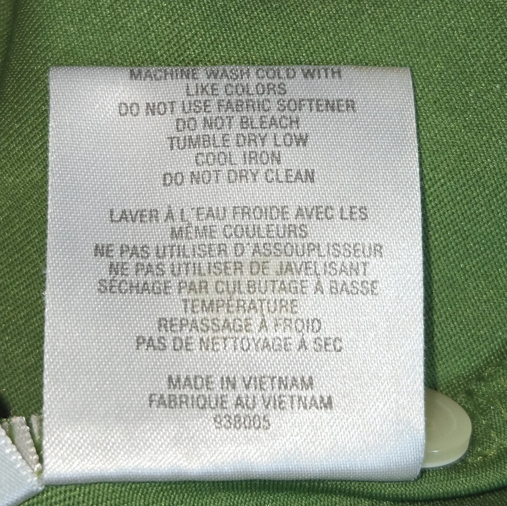 Adidas ClimaLite Sweat Wicking Green Stretch 2 Button‎ Short Sleeve Polo Size XL
